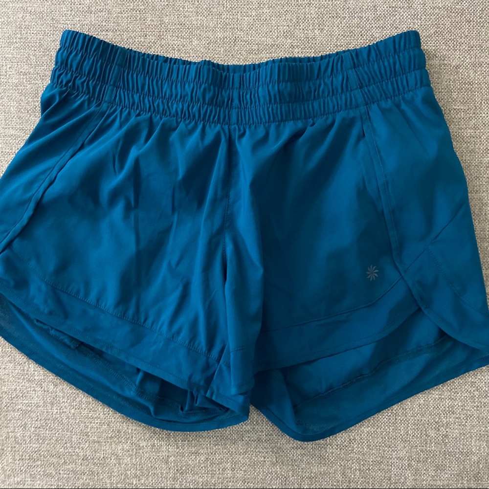 Athleta Mesh Racer Run Short 4”